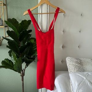 Red Hot Miami Styles Bandage dress